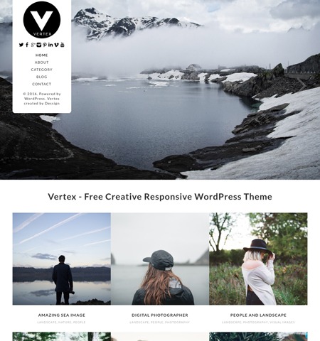 Vertex free WordPress theme 5 Best Free WordPress Themes for Bloggers 2019