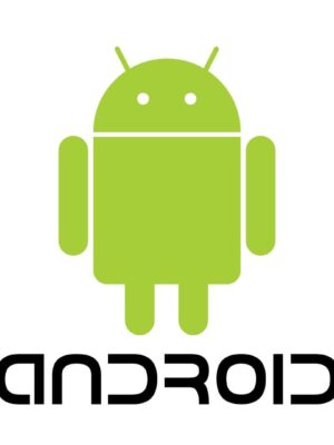 android logo with title