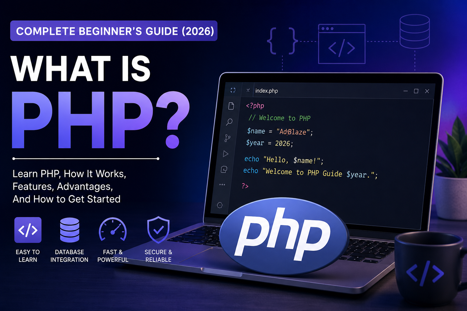 what is php PHP SELECT Data from MySQL (Beginner Guide 2026)
