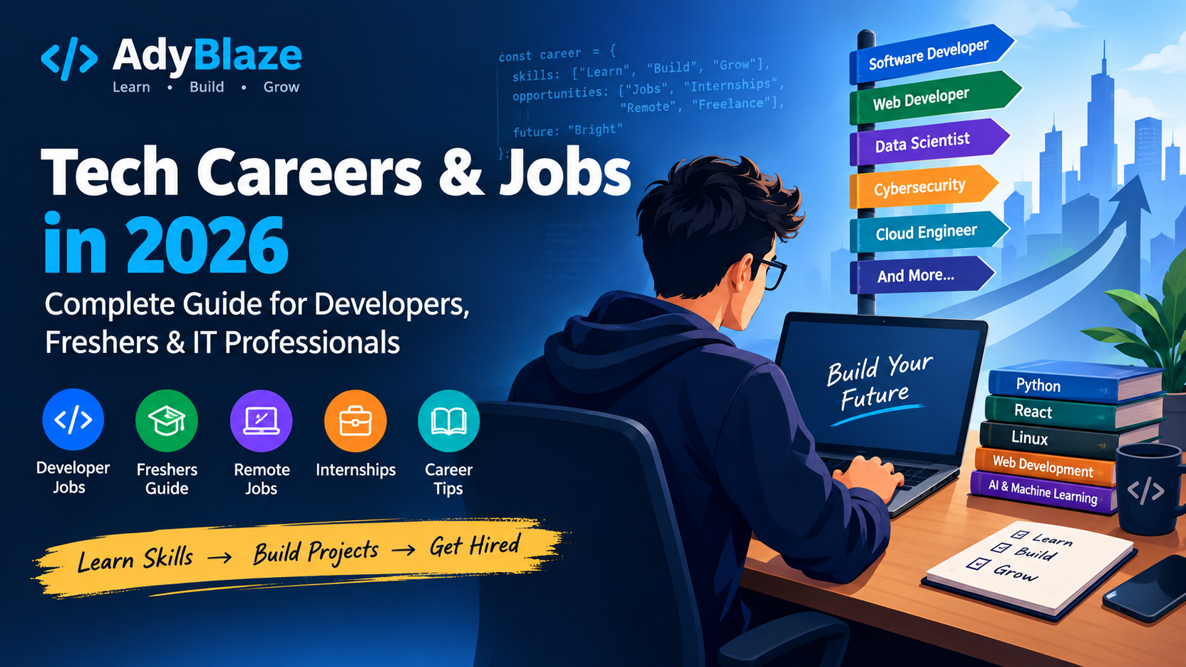 career Tech Careers & Jobs in 2026: Complete Guide for Developers, Freshers & IT Professionals